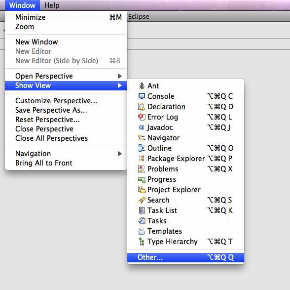 Eclipse Server Tab 1