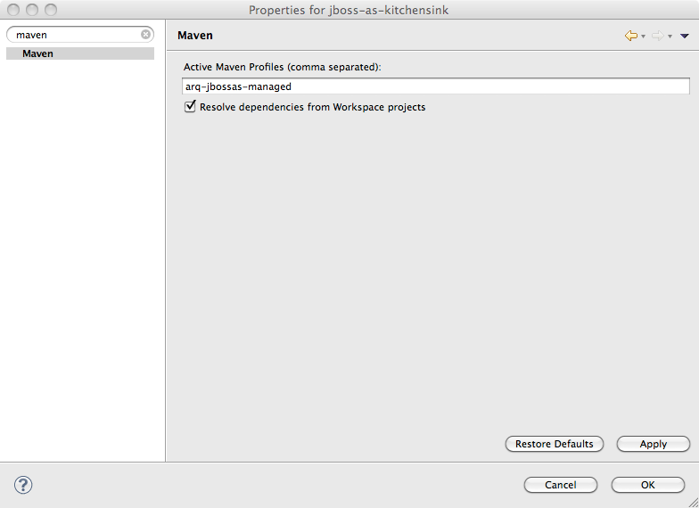 eclipse arquillian 3