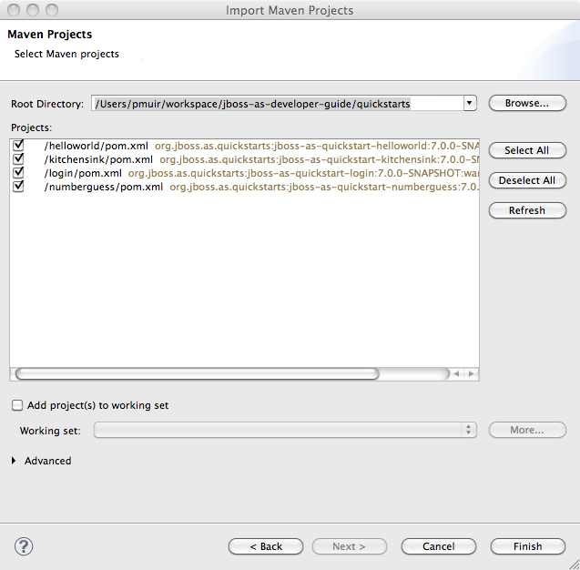 Import Quickstarts 4