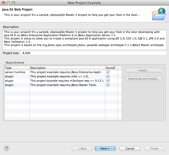 Eclipse JavaEEWebProject 1